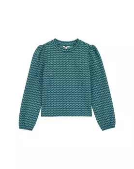 Толстовка WE Fashion, зеленый