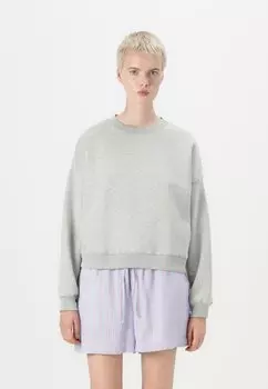 Толстовка WEDGE SEAMED CREW GAP, серый