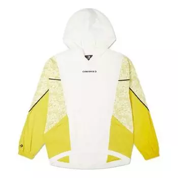 Толстовка (WMNS) Converse Athleisure Casual Sports Contrasting Colors Hoodie White 10022418-A02