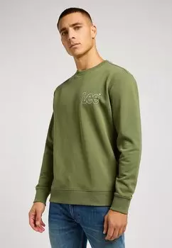 Толстовка WOBBLY Lee, цвет olive grove