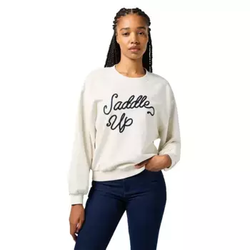 Толстовка Wrangler Oversized, белый