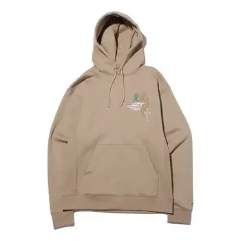 Толстовка x cactus jack by travis scott pullover hoodie 'khaki university red' Air Jordan, хаки