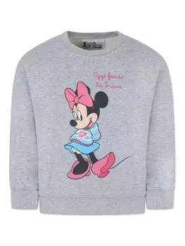 Толстовка x Disney Briony MC2 Saint Barth Kids, серый