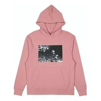 Толстовка x union la flying high hooded sweatshirt 'rust pink' Air Jordan, розовый