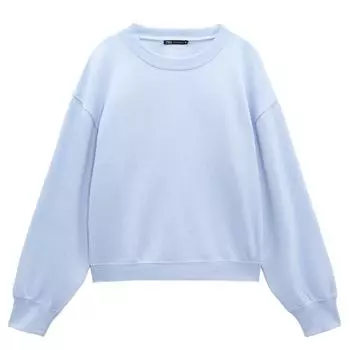 Толстовка Zara Plush, голубой