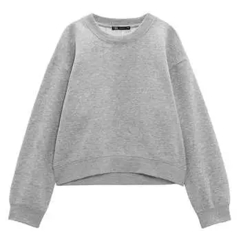 Толстовка Zara Plush, серый