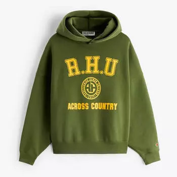 Толстовка Zara With Logo X Rhuigi Limited Edition, зеленый