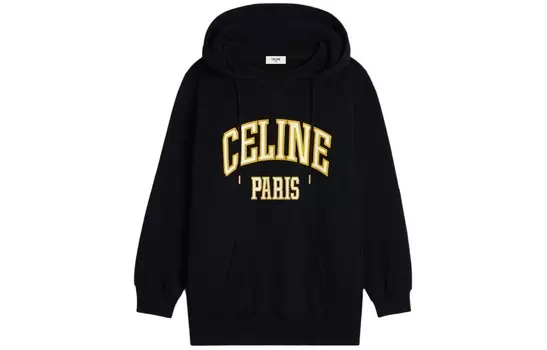 Толстовка женская черная Celine