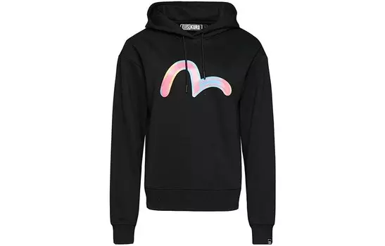 Толстовка женская черная Evisu