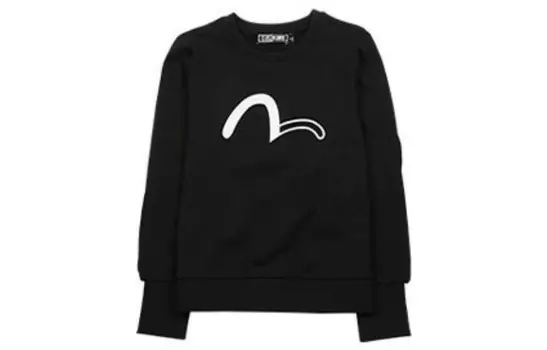 Толстовка женская черная Evisu