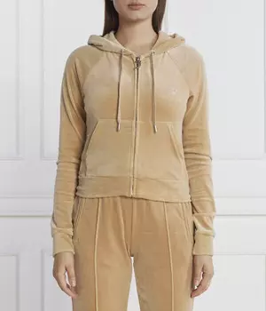 Толстовка женская Juicy Couture велюровая, бежевый