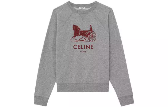 Толстовка женская серая Celine
