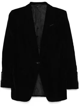 TOM FORD бархатный пиджак, черный