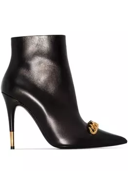 TOM FORD ботильоны Iconic Chain 105, черный