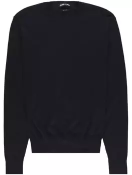 TOM FORD джемпер с круглым вырезом, черный
