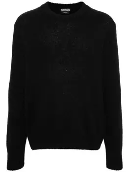 TOM FORD джемпер в рубчик, черный