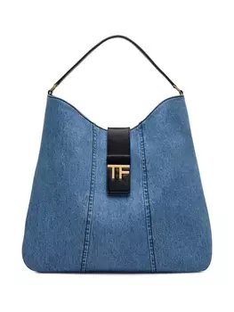 TOM FORD джинсовая сумка-тоут TF, синий