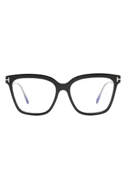 TOM FORD Eyewear очки в прямоугольной оправе, черный