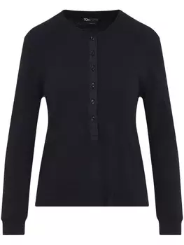 TOM FORD футболка в рубчик, черный