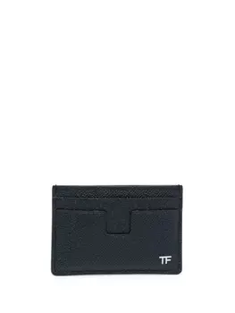 TOM FORD картхолдер с логотипом, синий
