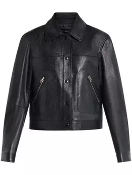 TOM FORD кожаная куртка, черный
