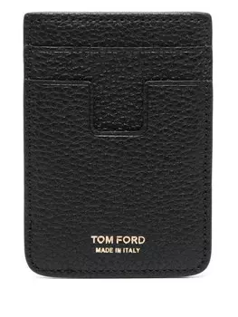 TOM FORD кожаный картхолдер, черный