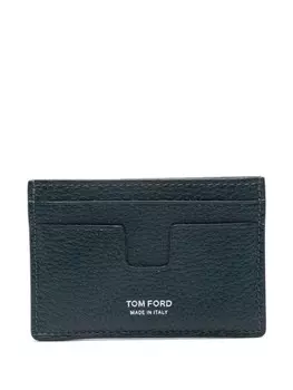 TOM FORD кожаный картхолдер, синий