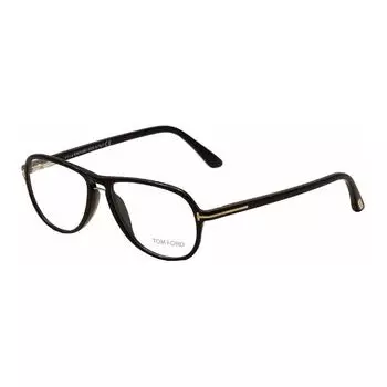 TOM FORD Оправа для очков-авиаторов TF Acetate, мужская, черная