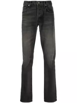 TOM FORD прямые джинсы Selvedge, черный