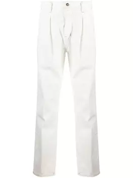 TOM FORD прямые джинсы со складками, белый