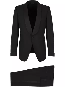 TOM FORD шерстяной смокинг, черный