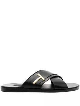TOM FORD шлепанцы Preston, черный