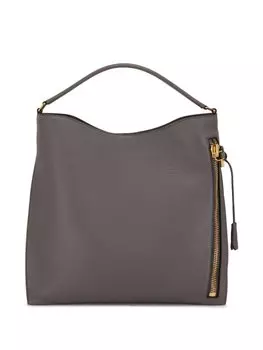 TOM FORD сумка через плечо с подвеской, серый