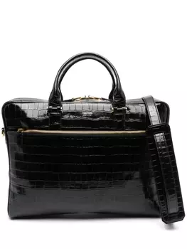 TOM FORD сумка для ноутбука с логотипом, черный