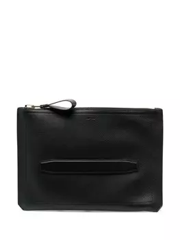 TOM FORD сумка для ноутбука с тисненым логотипом, черный