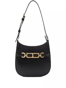 TOM FORD сумка-тоут с логотипом T, черный
