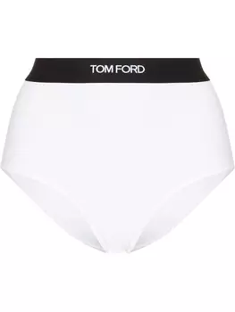 TOM FORD трусы-брифы с логотипом, белый