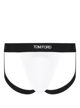 TOM FORD трусы-брифы с логотипом, белый