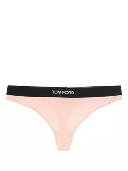 TOM FORD трусы-стринги с логотипом, нейтральный