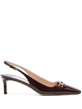 TOM FORD туфли Whitney с открытой пяткой 55 мм, красный