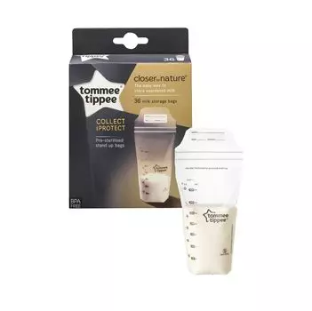 Tommee Tippee Closer To Nature пакеты для хранения пищевых продуктов, 36 шт/1 упаковка