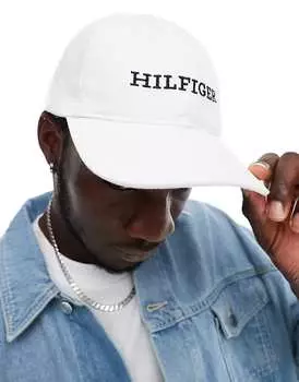 Tommy Hilfiger – Белый\бейсболка и логотип