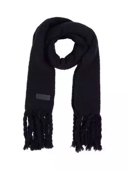 Tommy Hilfiger Шарф Tommy Twist с бахромой, Синий космос