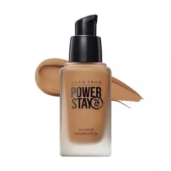 Тональная основа для лица Avon Power Stay Face Foundation "24 часа" - 230N (кремовый натуральный) - 30 мл