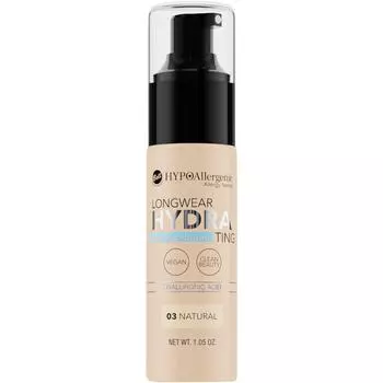 Тональная основа HYPOAllergenic Longwear Hydrating Balm, Nr. 03 Natural / 30 g