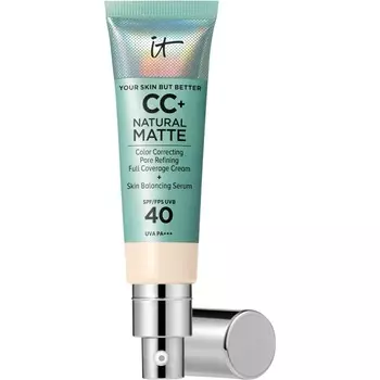 Тональная основа it Cosmetics Your Skin But Better CC+ Cream Natural Matte SPF 40, Fair Ivory / 32 ml