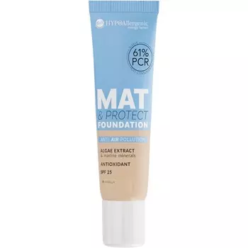 Тональная основа L’Oral Paris Mat & Protect SPF 25, 01 Vanilla / 30 g