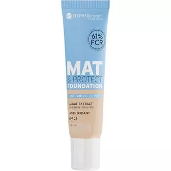Тональная основа L’Oral Paris Mat & Protect SPF 25, 02 Ivory / 30 g