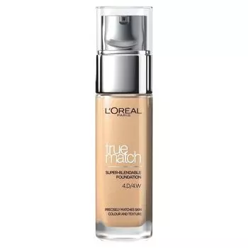 Тональная основа L’Oral Paris True Match Foundation, 4.D/W / 30 ml