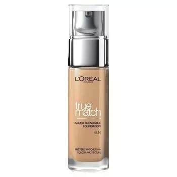 Тональная основа L’Oral Paris True Match Foundation, 6.N / 30 ml